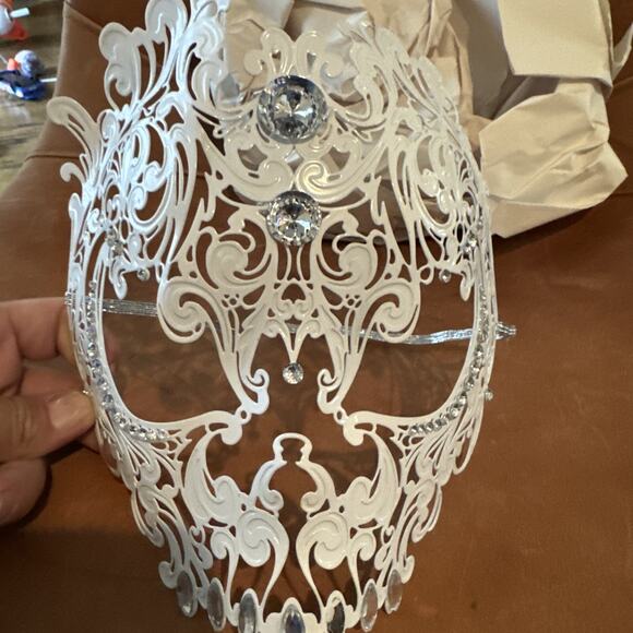 Rehoty Devil Full Face Skull Masquerade Mask - Picture 1 of 7